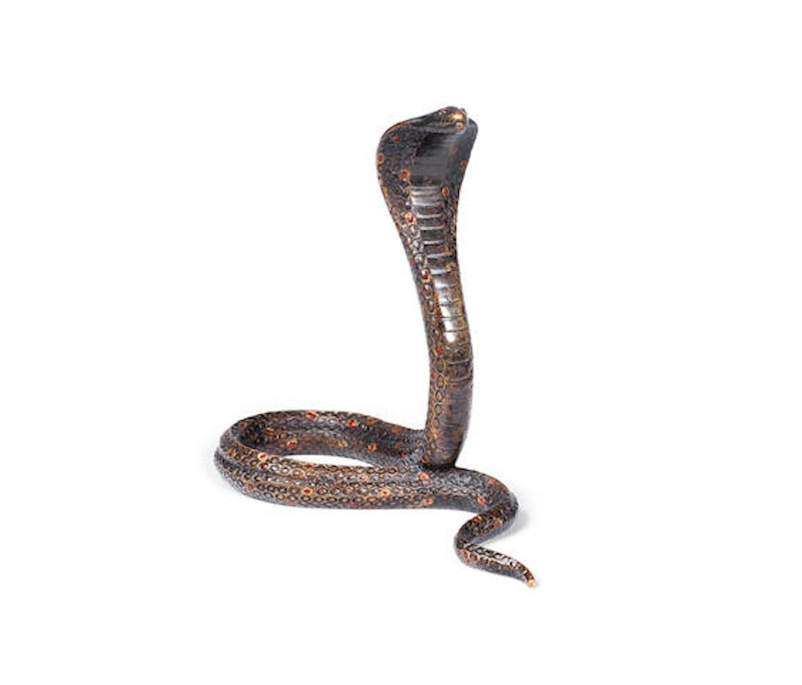 Model of a Cobra by Jean Dunand