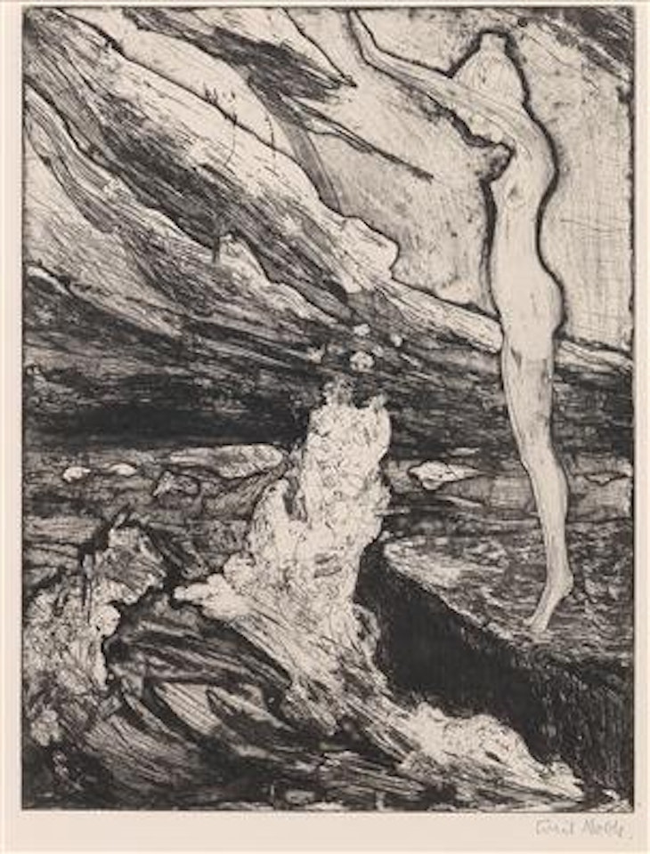 “Brandung” [The surge] by Emil Nolde