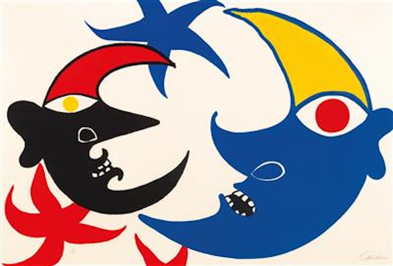 “Le Deux Lunes”4 by Alexander Calder