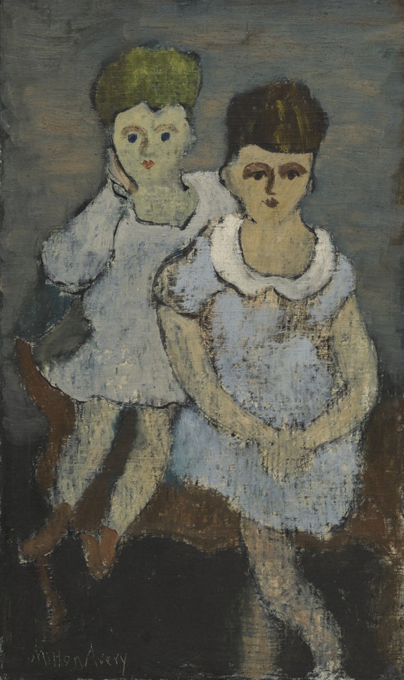 TWO GIRLS by Milton Avery