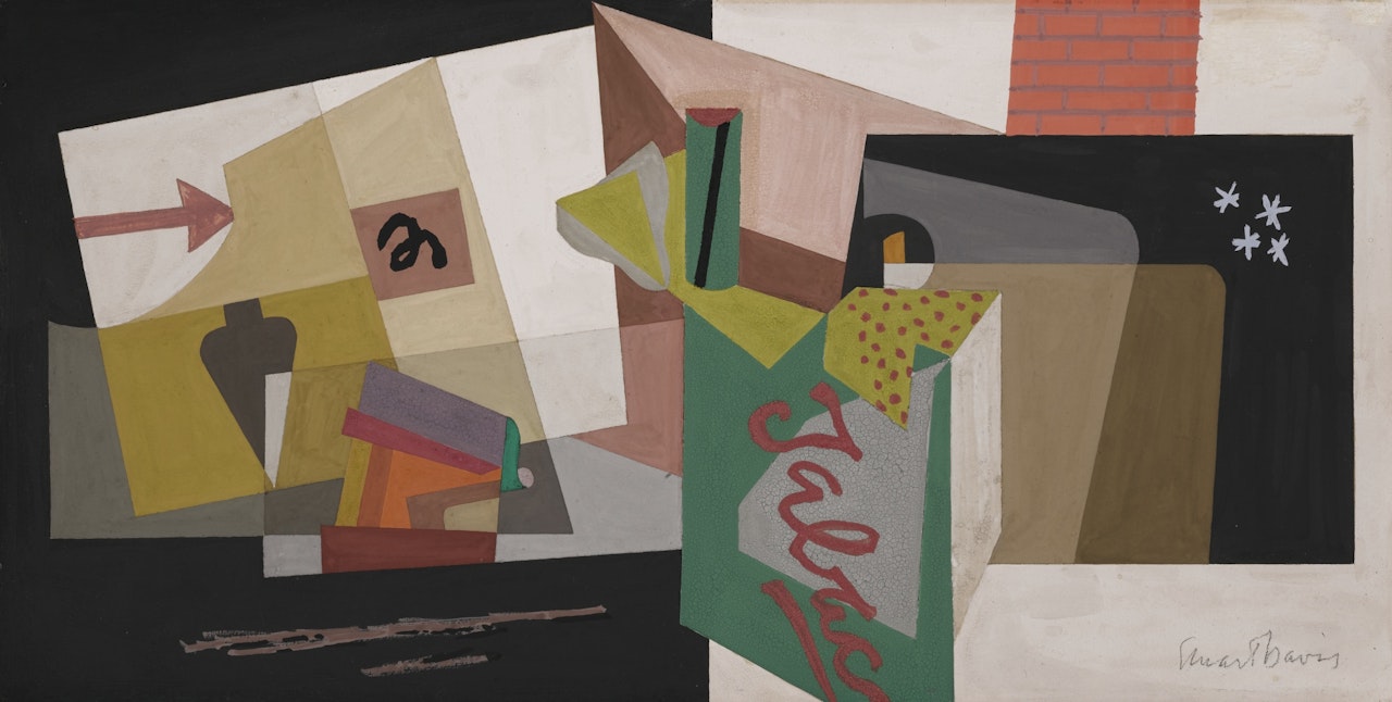 CIGARETTES by Stuart Davis