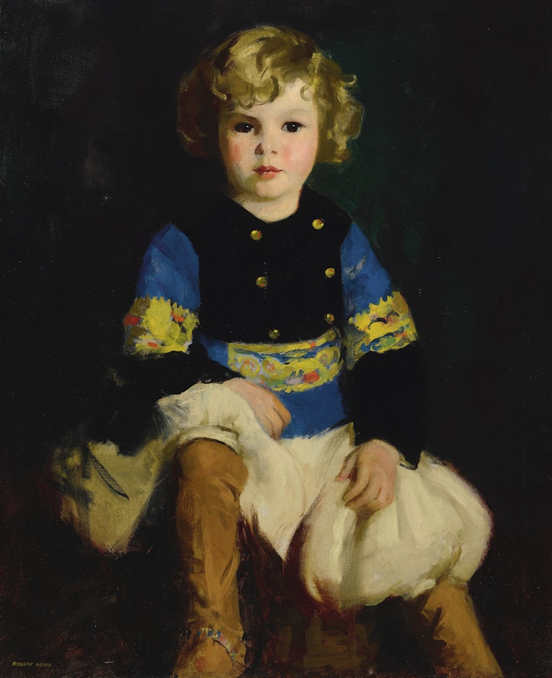 PORTRAIT OF CARLL TUCKER, JR. by Robert Henri