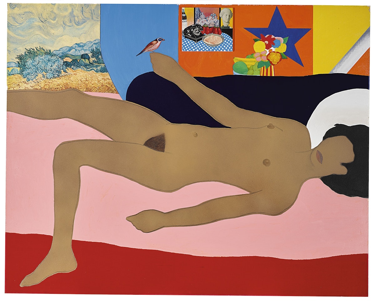 GREAT AMERICAN NUDE #49 by Tom Wesselmann