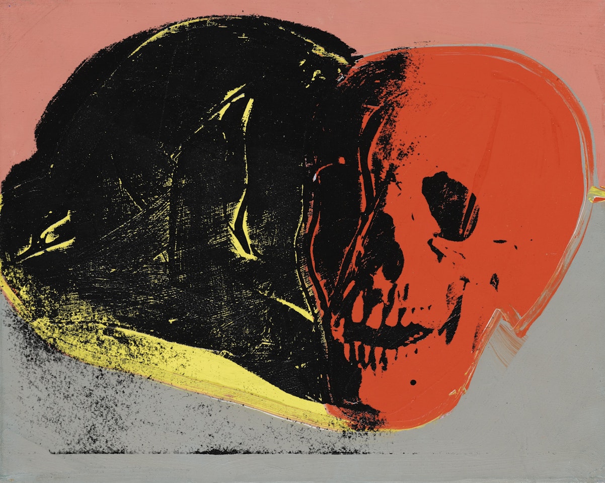 SKULL by Andy Warhol