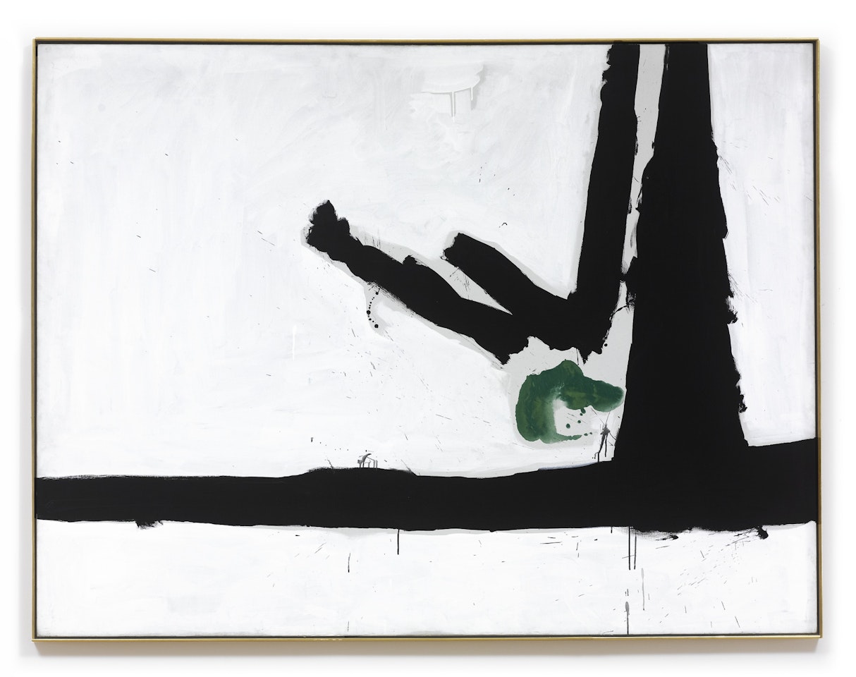 NEW ENGLAND ELEGY NO. 3 by Robert Motherwell