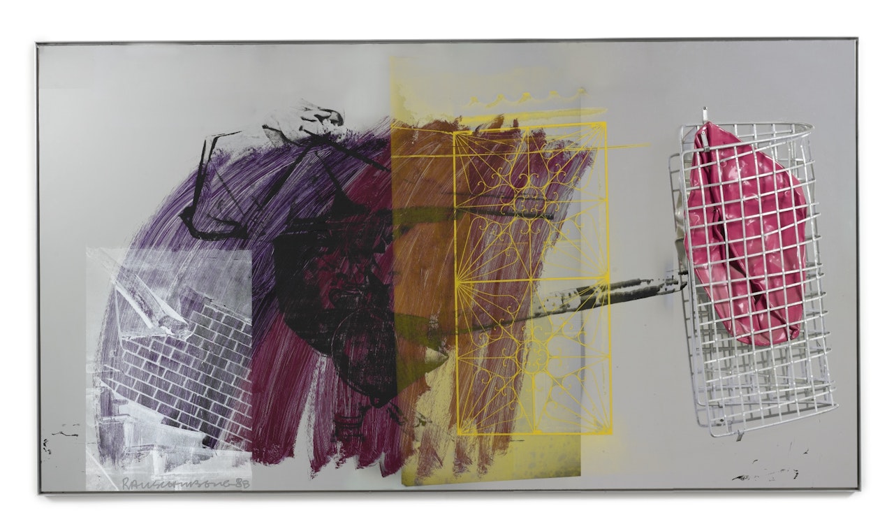 BOUGAINVILLEA MACHINE (SHINER) by Robert Rauschenberg