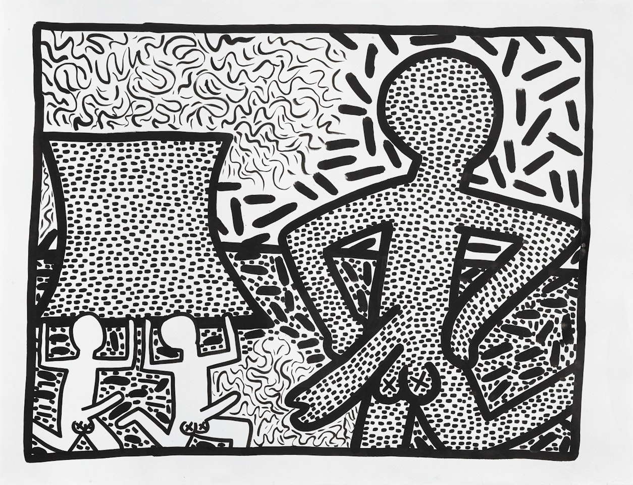 UNTITLED  by Keith Haring