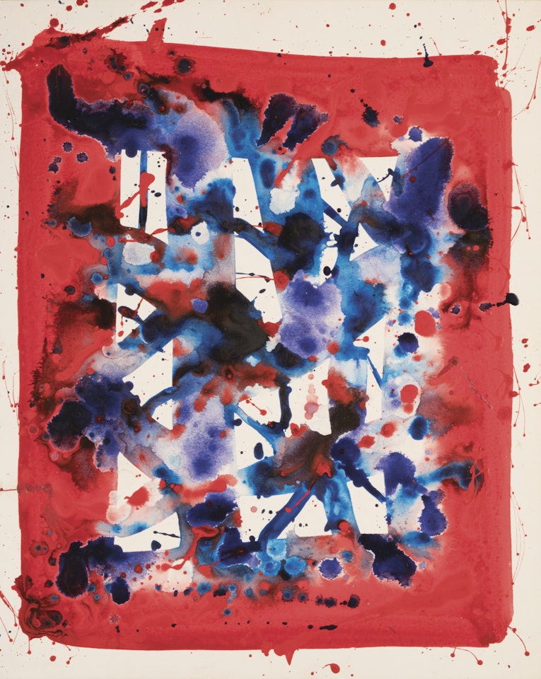 UNTITLED  by Sam Francis