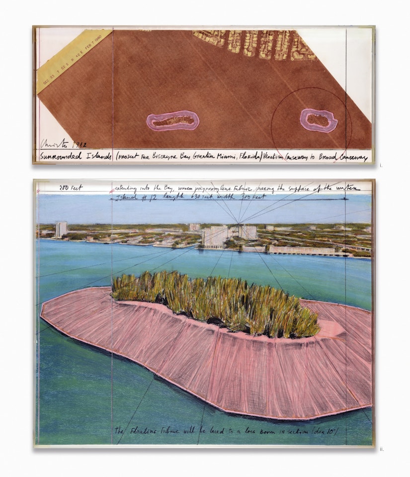 SURROUNDED ISLANDS (PROJECT FOR BISCAYNE BAY, GREATER MIAMI, FLORIDA/V... by Christo