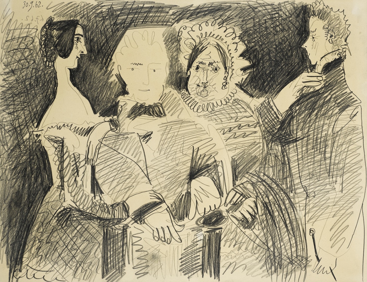 PORTRAIT DE FAMILLE by Pablo Picasso