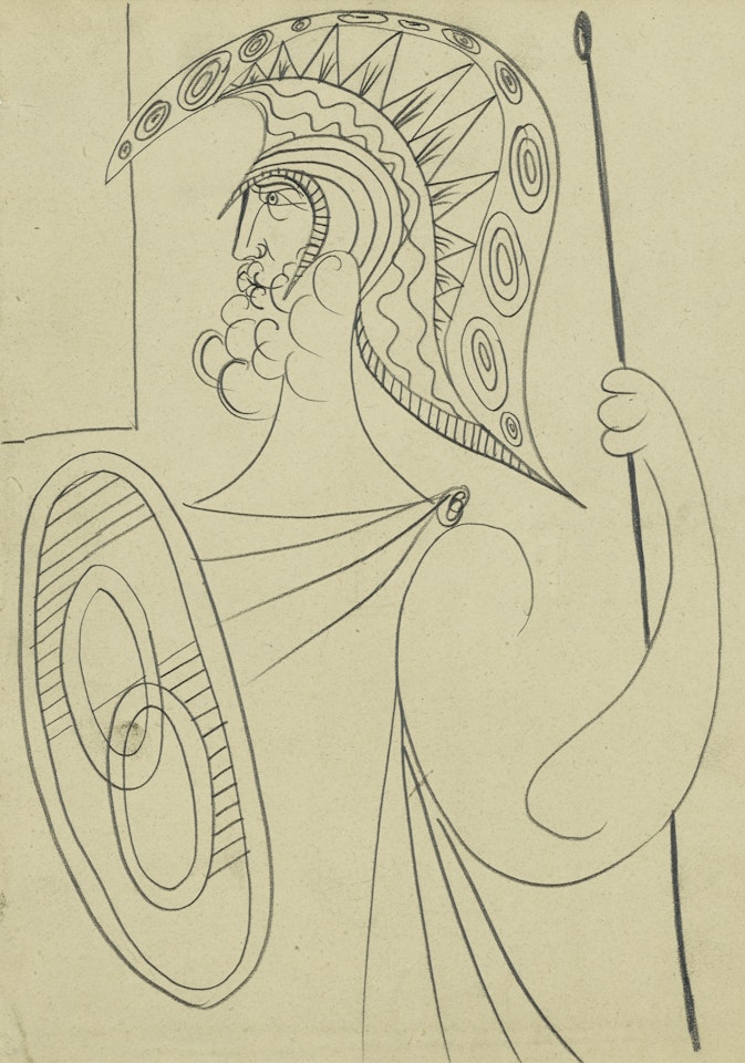 ÉTUDE POUR LYSISTRATA by Pablo Picasso