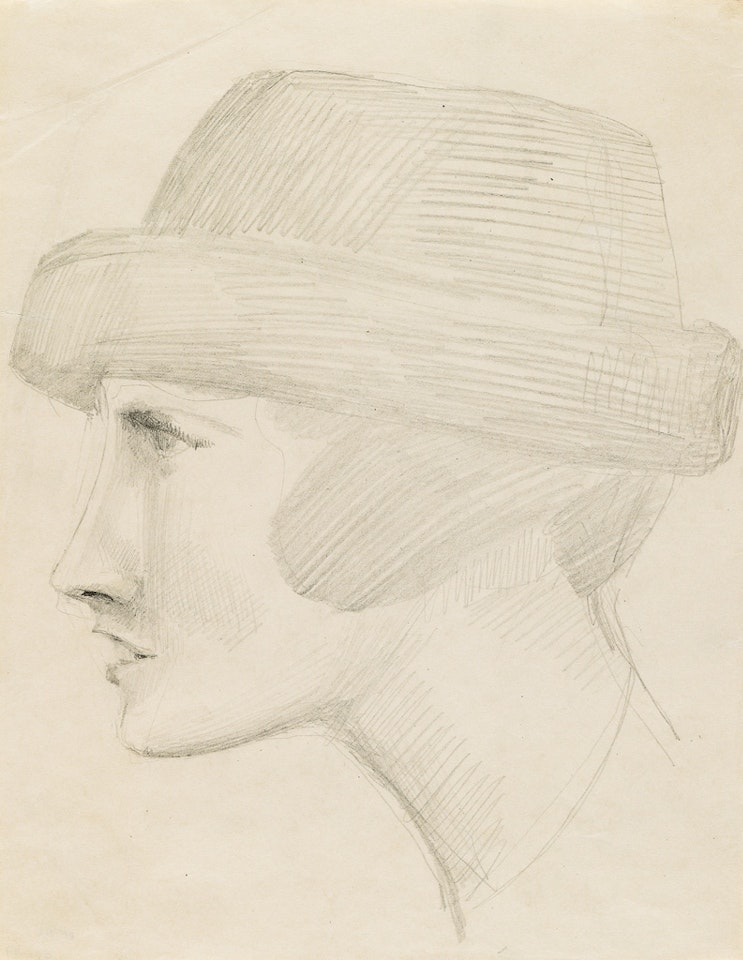 Woman In Profile (ideal Head) by Elie Nadelman