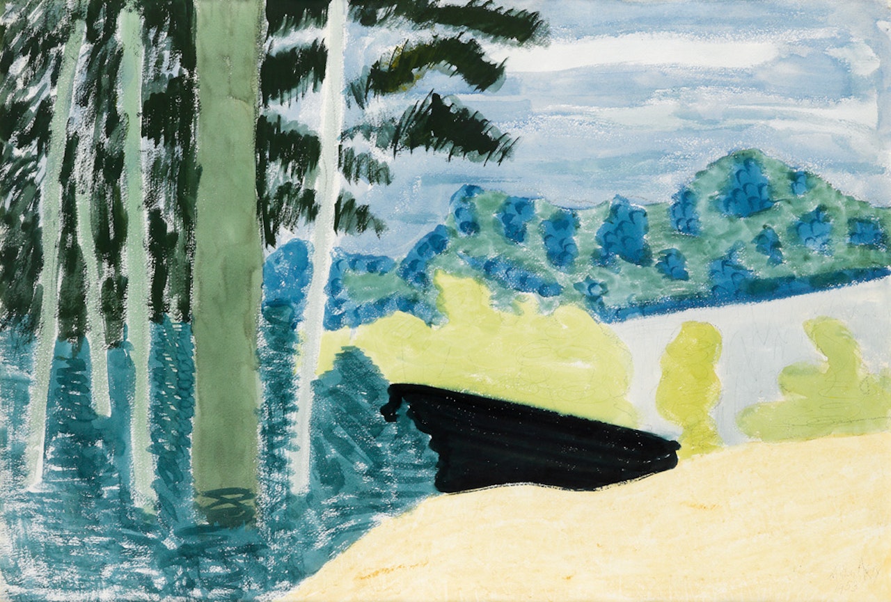 Lakeside Trees by Milton Avery