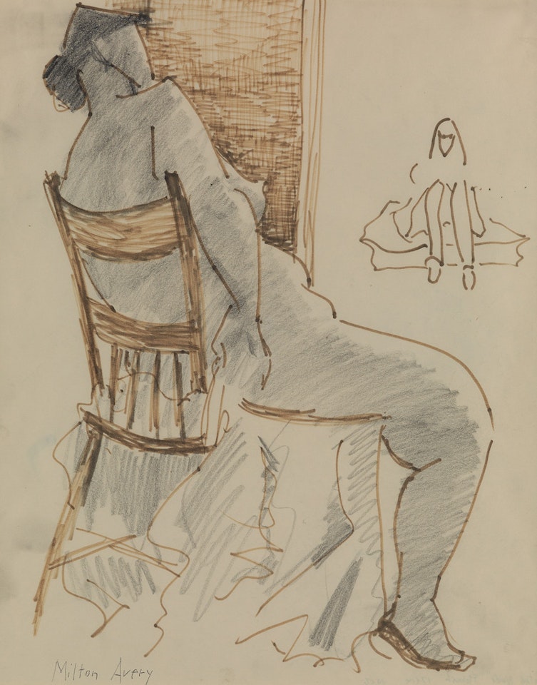 Seated Nude by Milton Avery