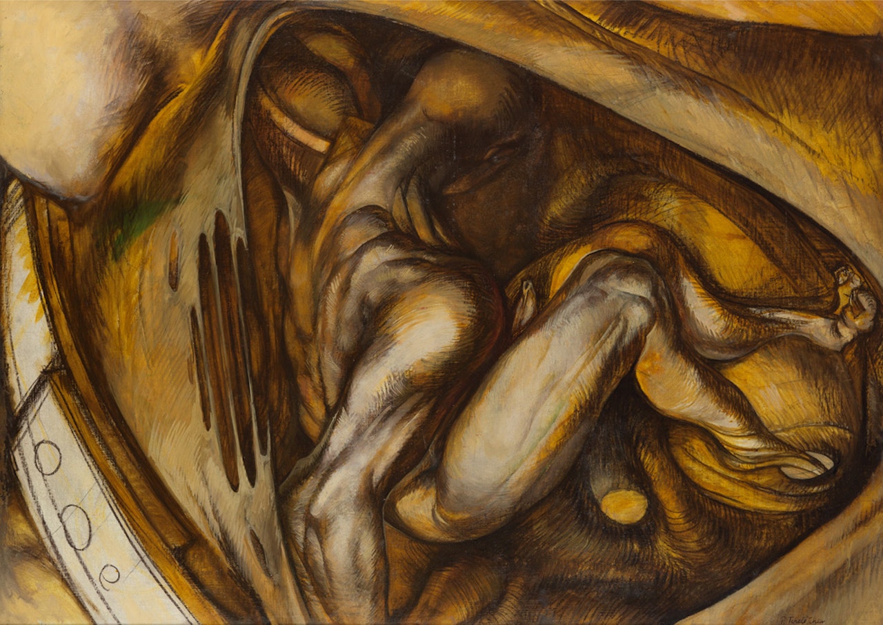 L'ange (autoportrait) by Pavel Tchelitchew