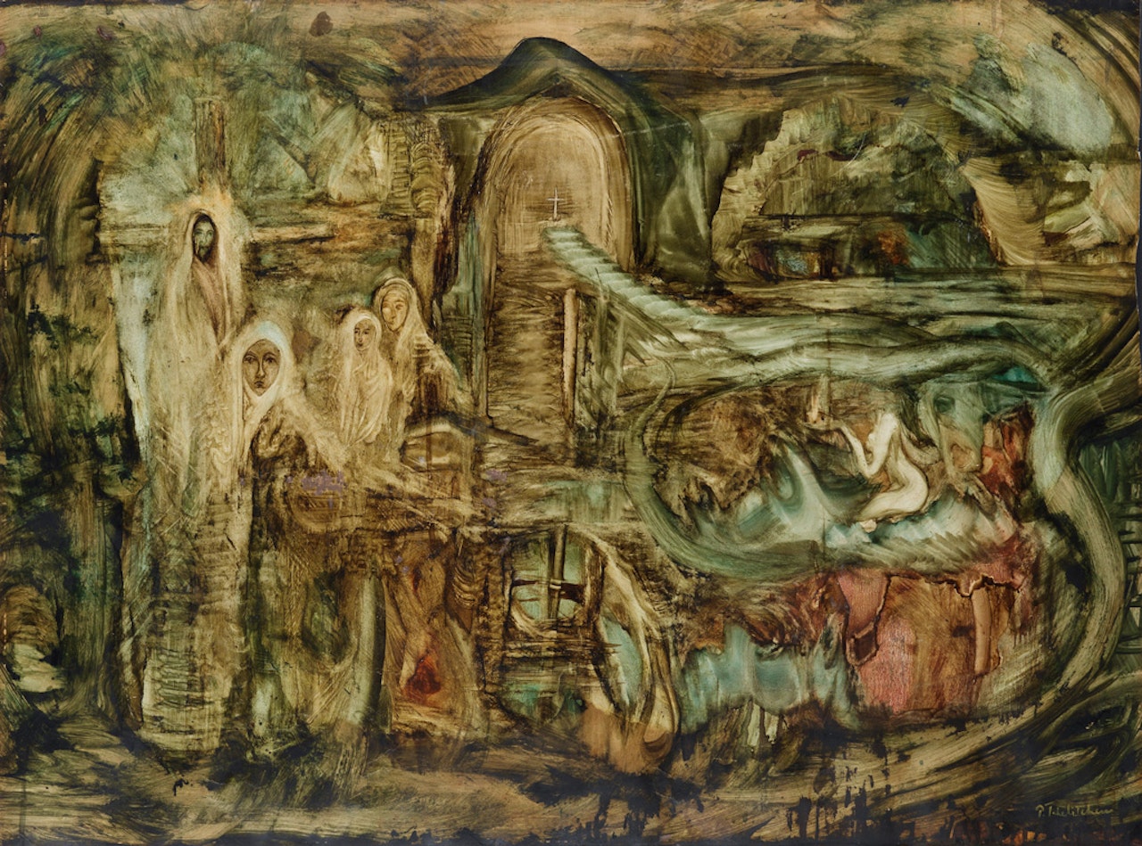 Spiritual Scene by Pavel Tchelitchew
