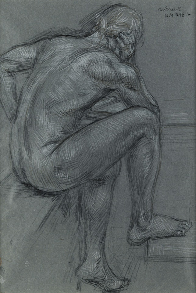 Study For "jon Reading" (nm248a) by Paul Cadmus