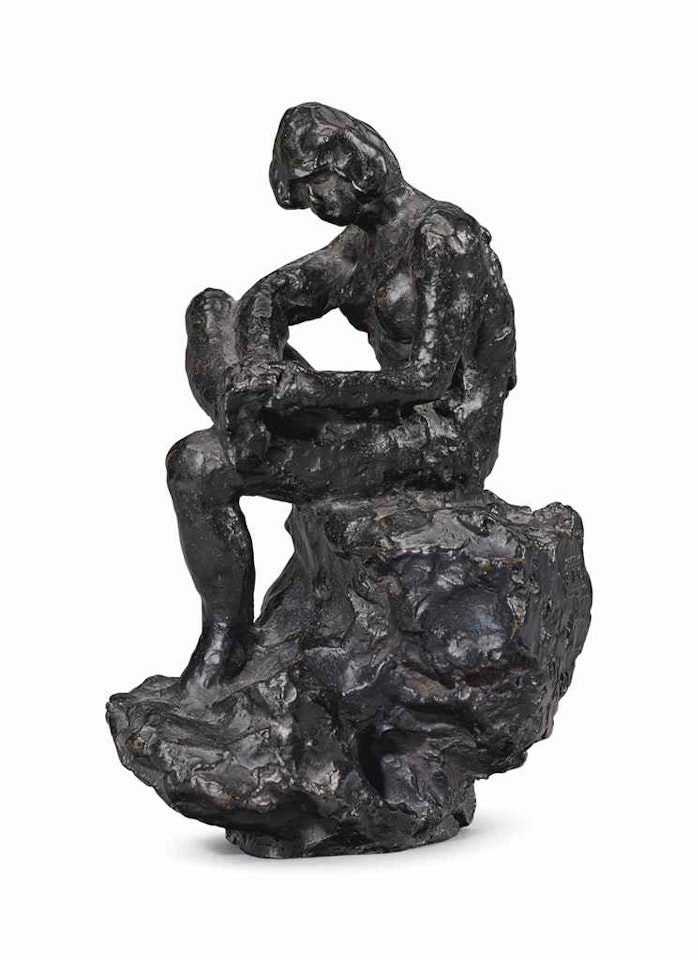Baigneuse au rocher essuyant son pied droit by Pierre Bonnard