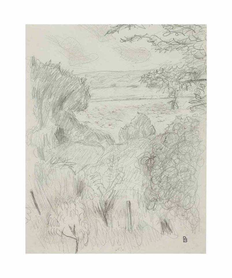 Paysage à Vernon by Pierre Bonnard