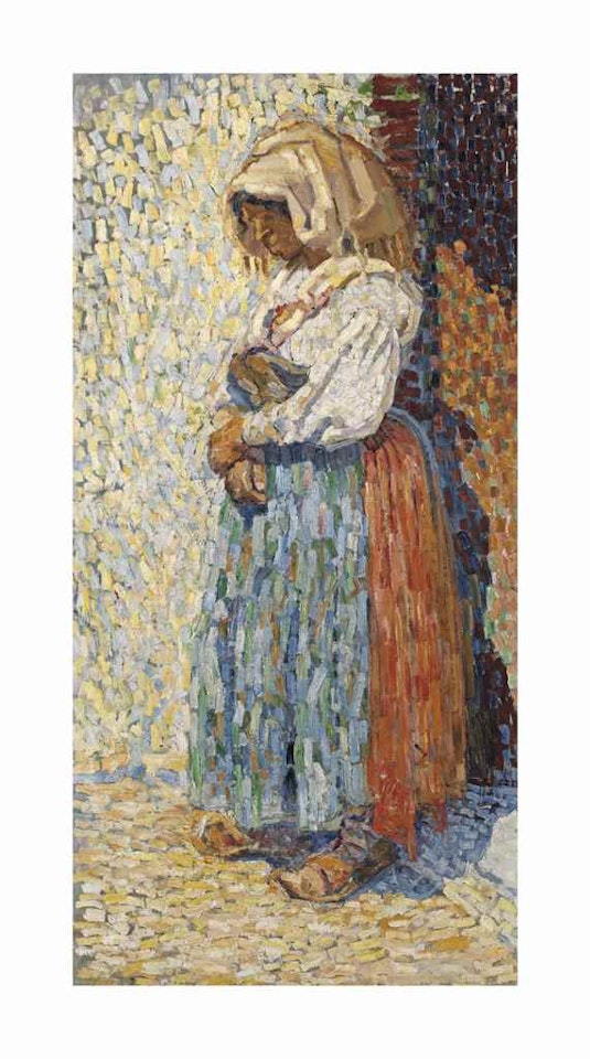 Vrouw uit het volk by Otto van Rees