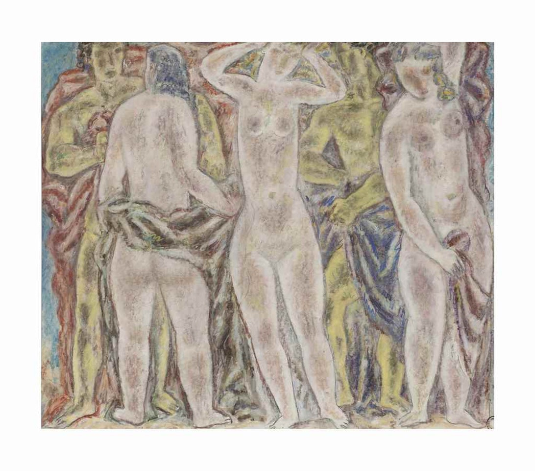 Three Bathers by Leo Gestel
