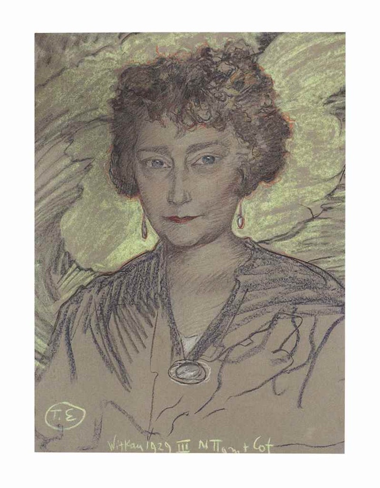 Portrait of Ada Propper by Stanislaw Ignacy Witkiewicz