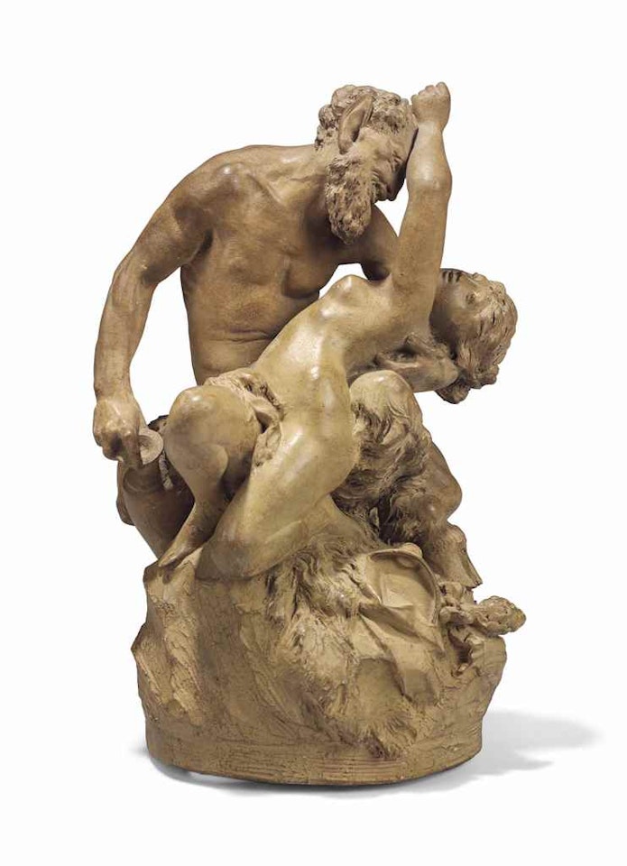 Satyre et nymphe (Satyr and nymph) by Albert-Ernest Carrier-Belleuse