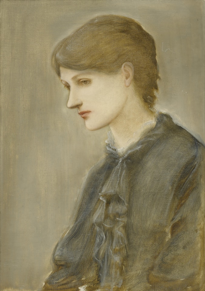 PORTRAIT OF MRS. W. J. STILLMAN, NÉE MARIE SPARTALI by Edward Coley Burne-Jones
