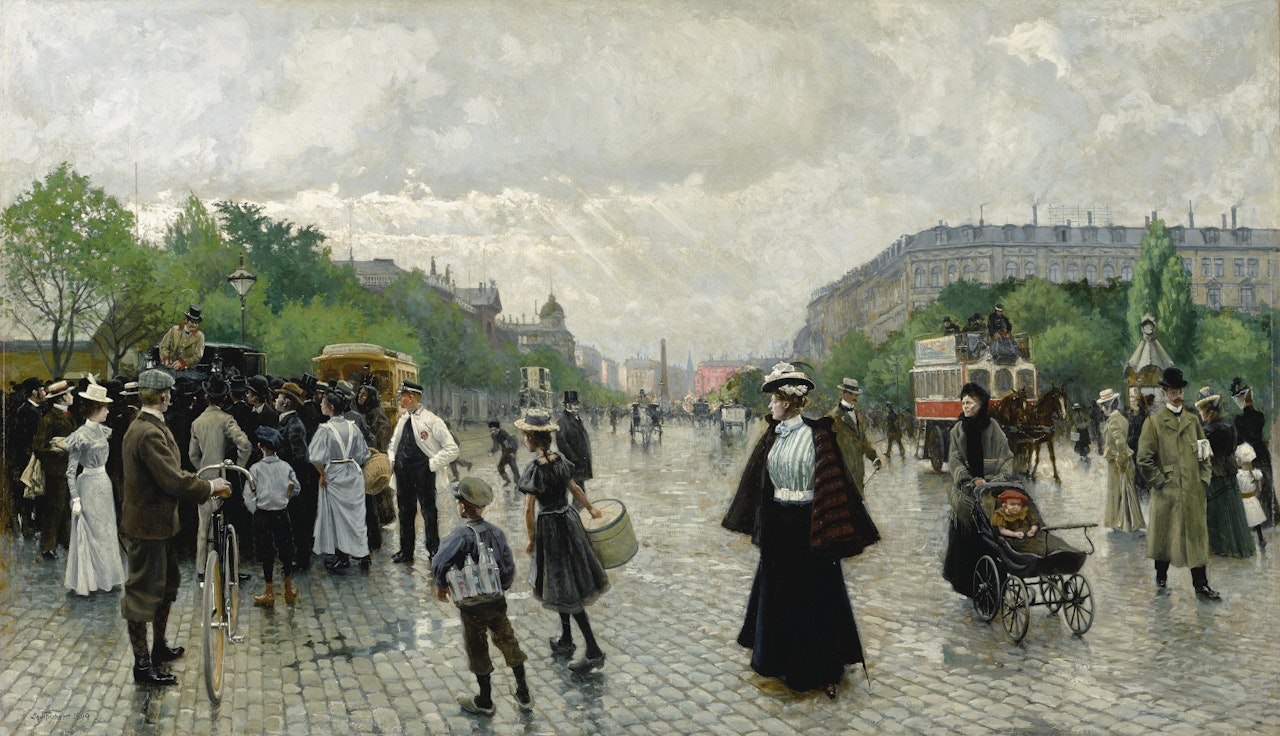 HVAD ER DER PÅ FÆRDE? (WHAT'S GOING ON IN COPENHAGEN?) by Paul Fischer