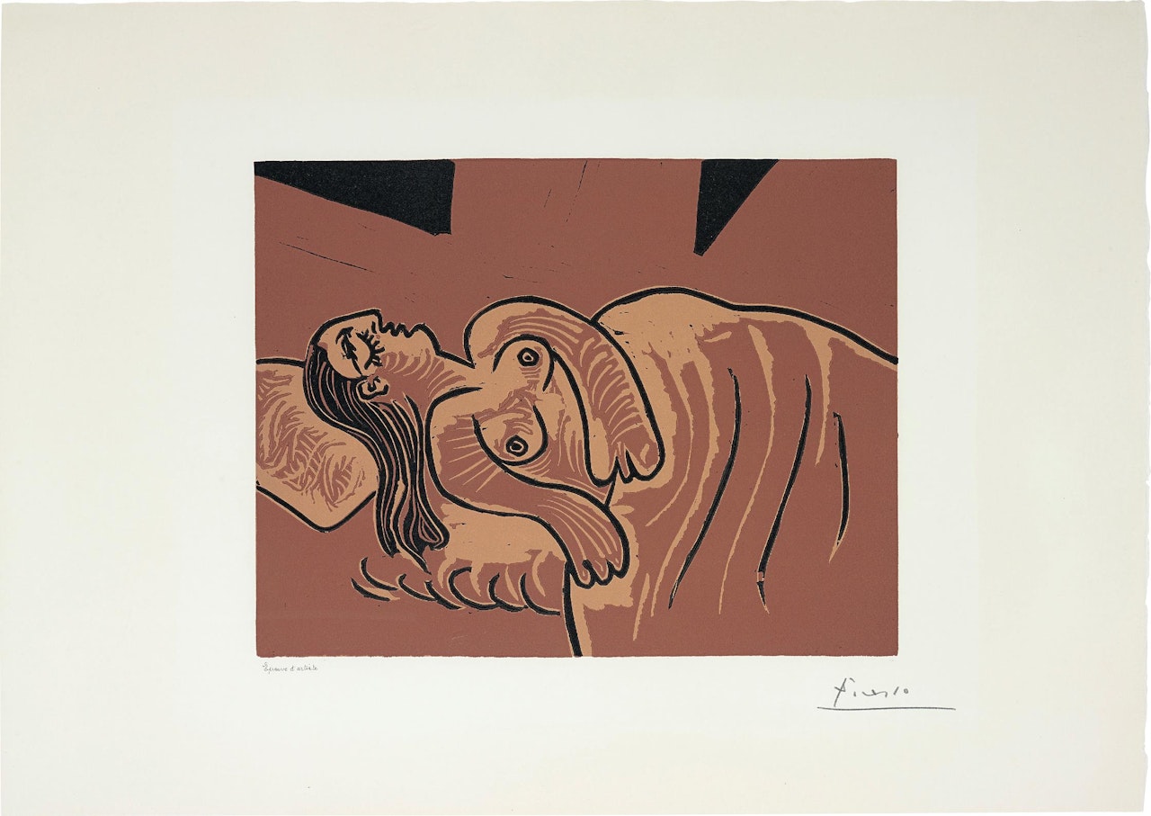 Femme Endormie (Sleeping Woman) by Pablo Picasso