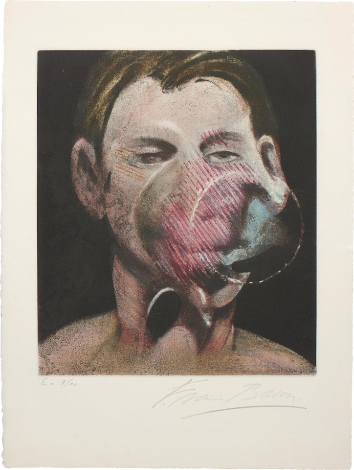 Portrait of Peter Beard by Francis Bacon