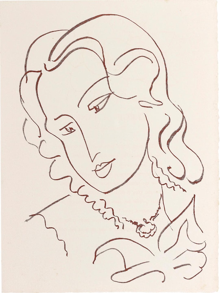 Florilège des amours de Ronsard (Anthology of Love, by Ronsard) by Henri Matisse