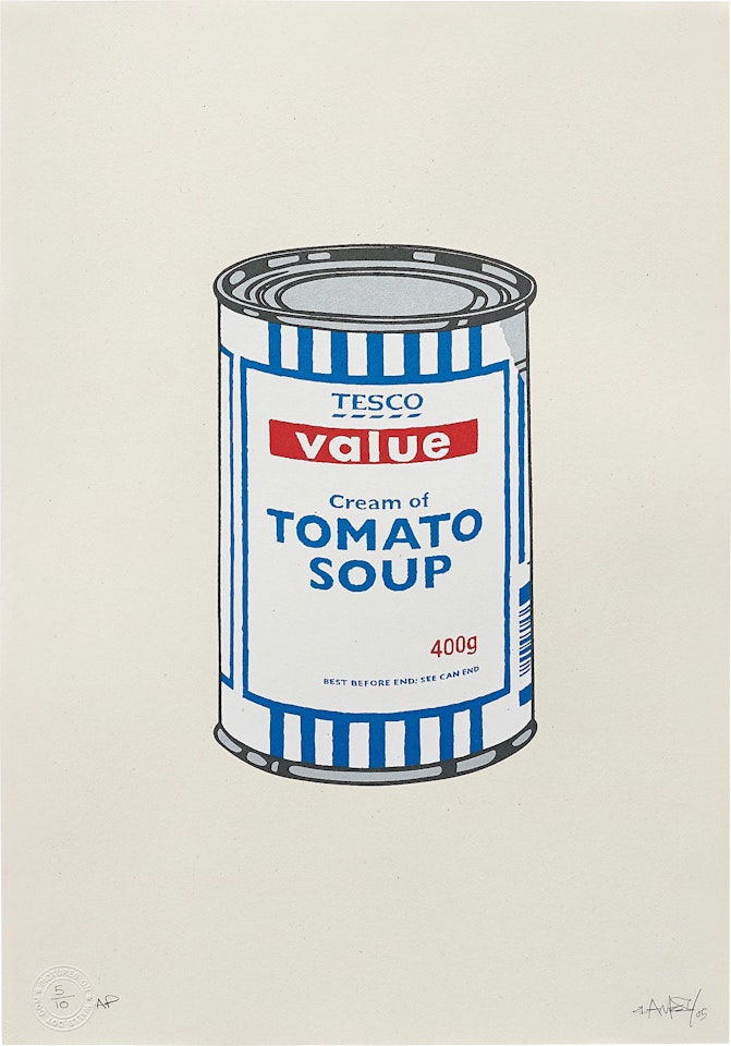 Soup Can (Original) by Banksy