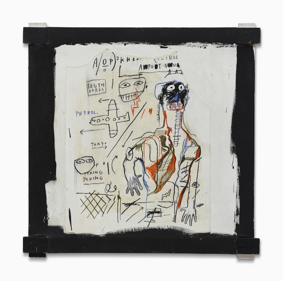 SANTO 4 by Jean-Michel Basquiat