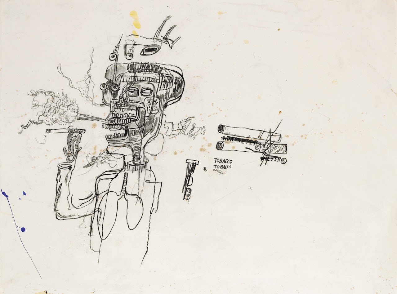 UNTITLED (TOBACCO) by Jean-Michel Basquiat