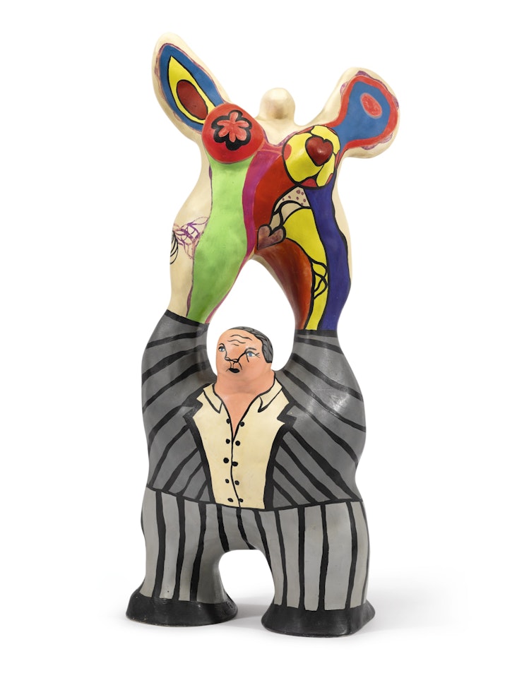 Le poète et sa muse by Niki de Saint Phalle