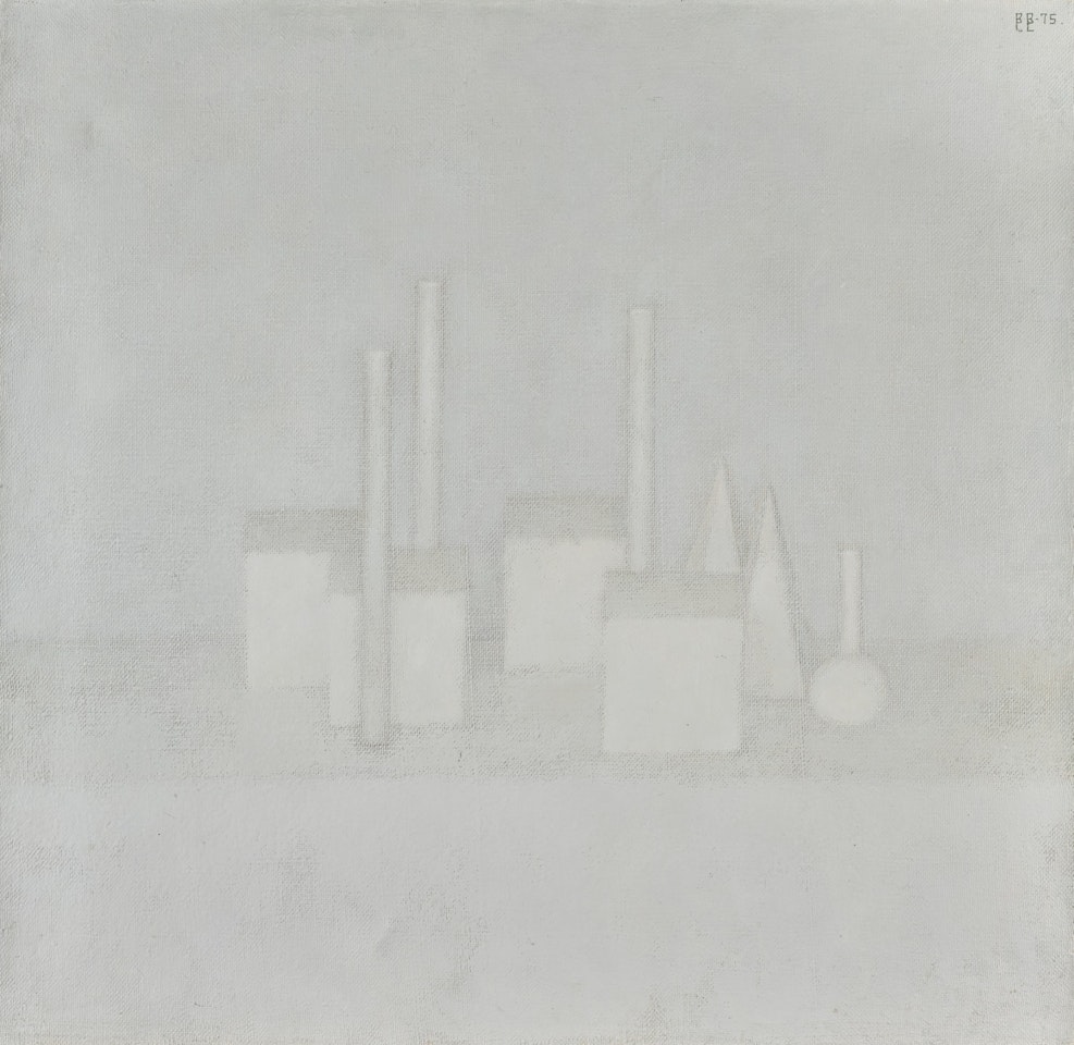 STILL LIFE WITH CUBES AND SPHERE by Vladimir Weisberg