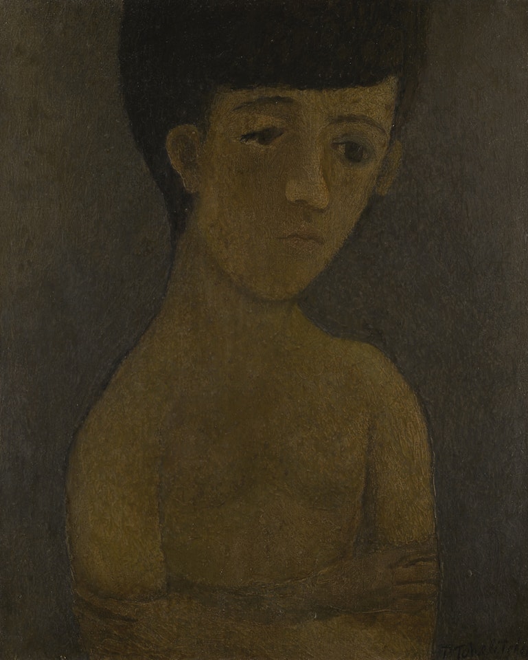 HEAD OF A BOY by Pavel Tchelitchew