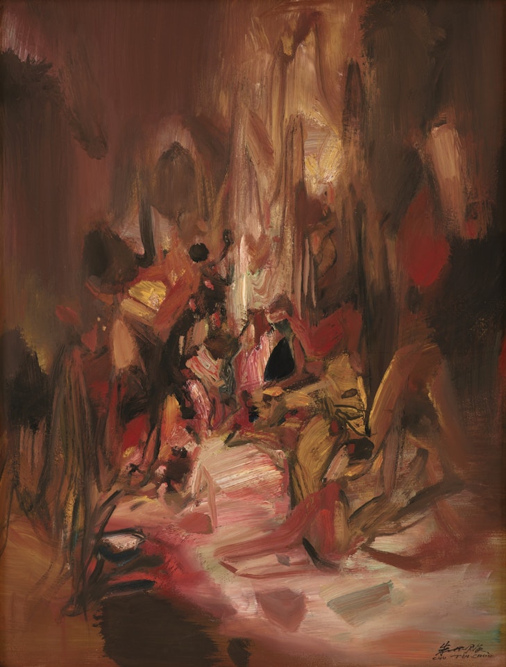 UNTITLED by Chu Teh-Chun