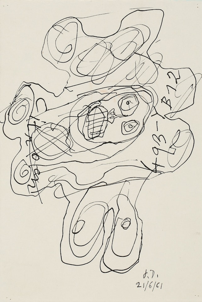 CITROËN 493-YB-12 by Jean Dubuffet