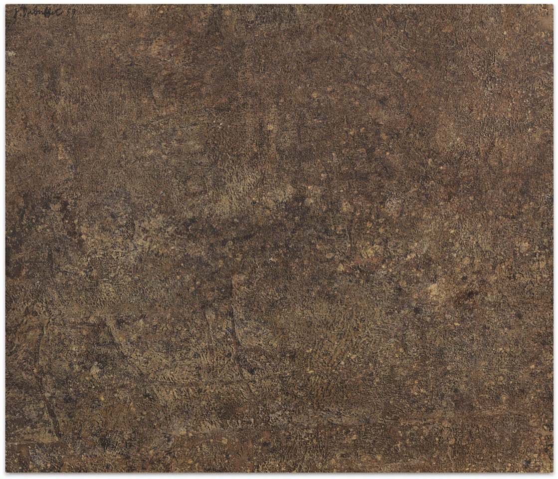 TEXTE TERREUX by Jean Dubuffet
