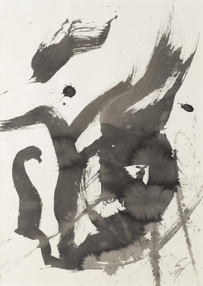 UNTITLED by Kazuo Shiraga