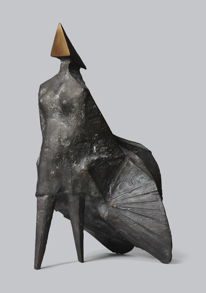 MAQUETTE FOR WALKING WOMAN II by Lynn Chadwick
