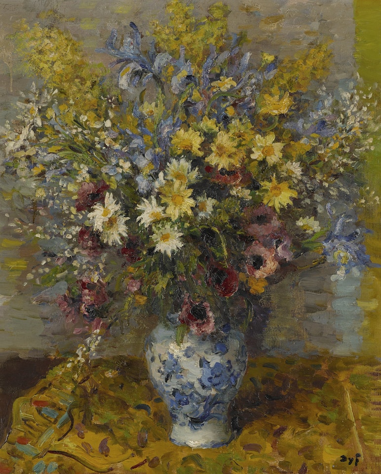  IRIS, ANÉMONES ET ANTHÉMIS  by Marcel Dyf