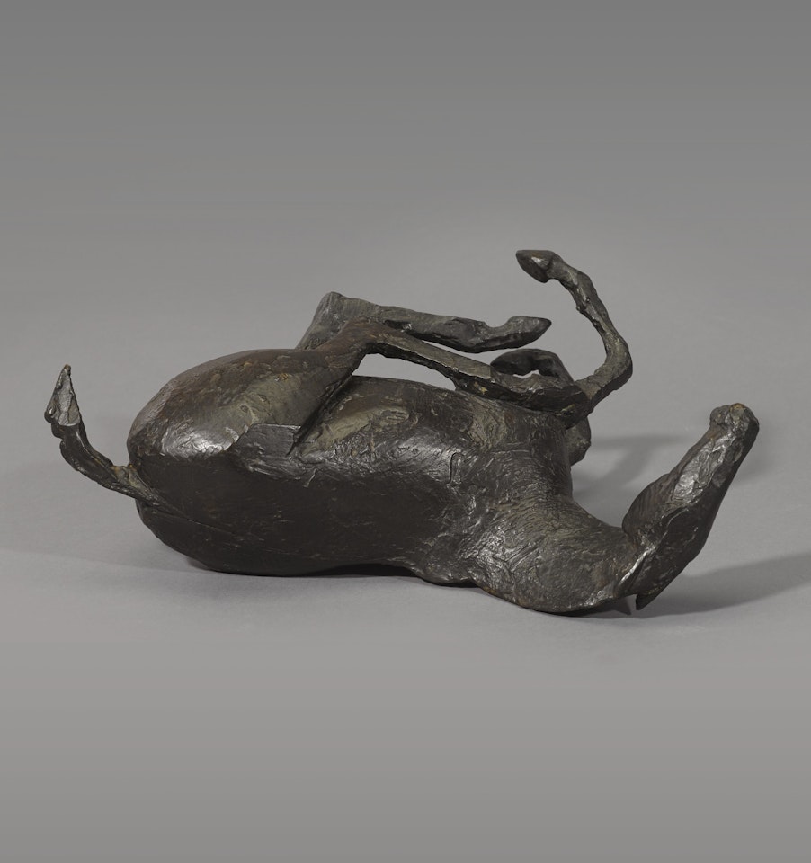 ROLLING OVER HORSE by Elisabeth Frink
