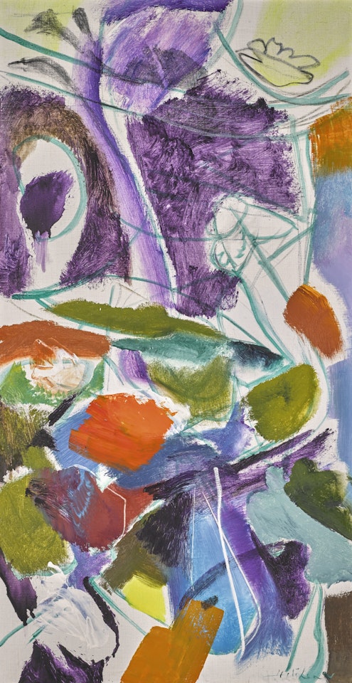 FLOWER MOVEMENT by Ivon Hitchens