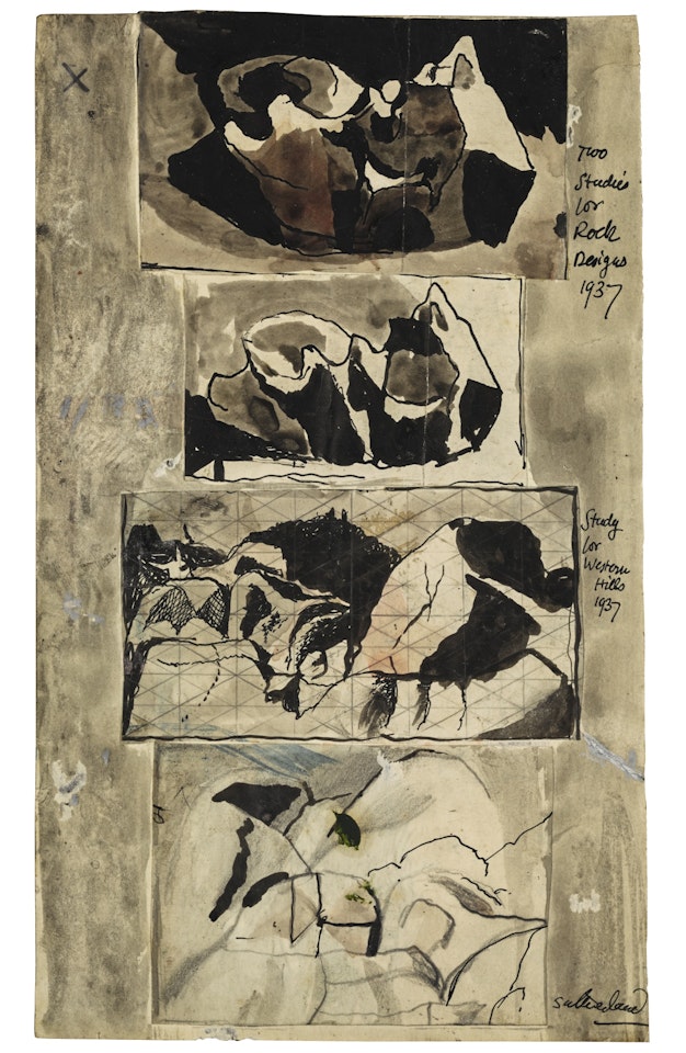 FOUR STUDIES by Graham Sutherland