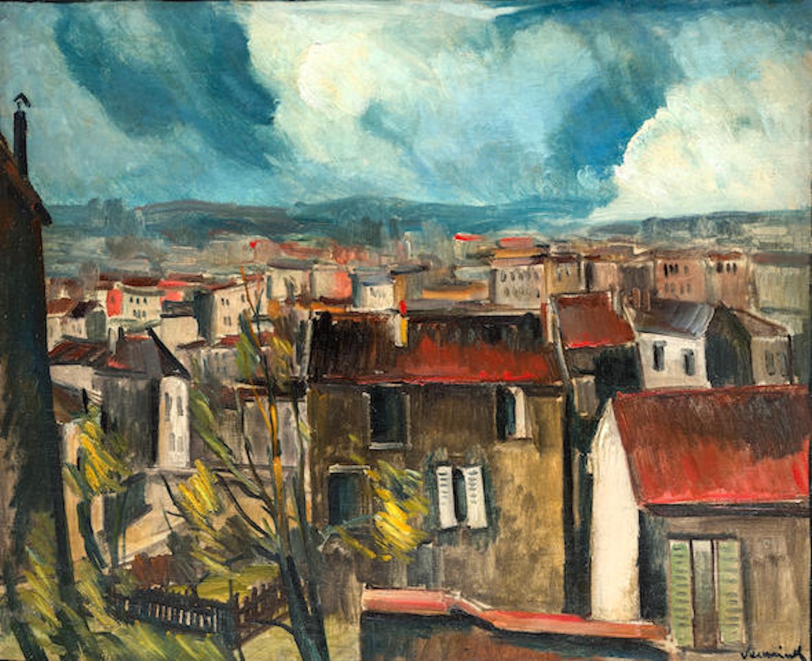 Les toits de Paris by Maurice de Vlaminck