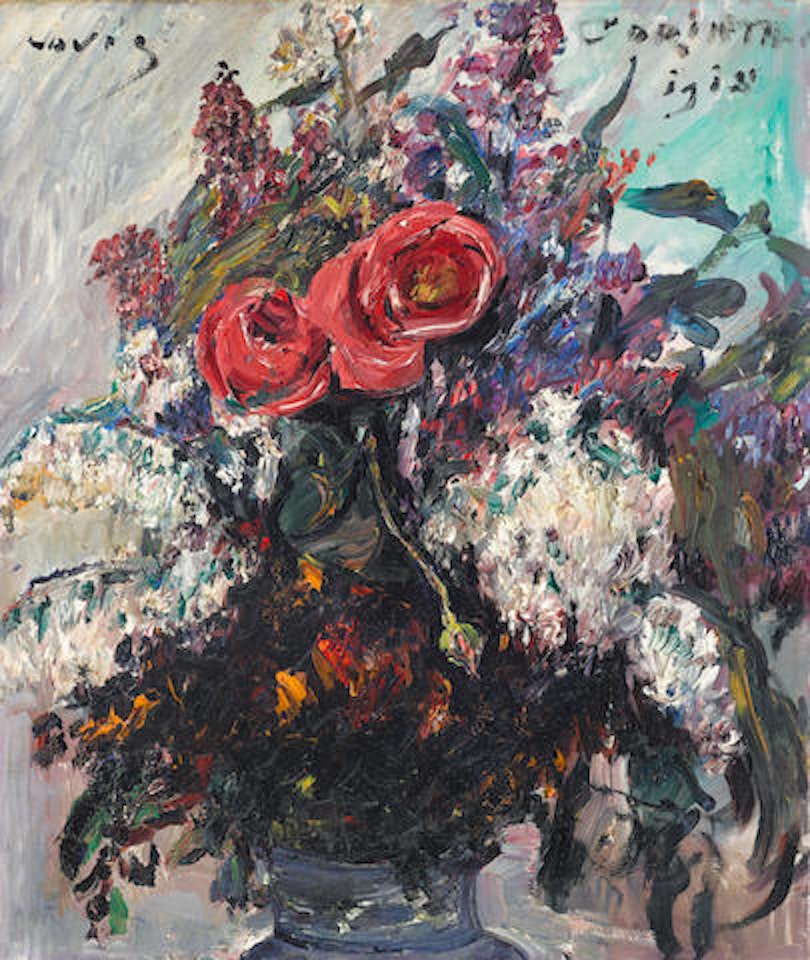 Rosen und Flieder by Lovis Corinth