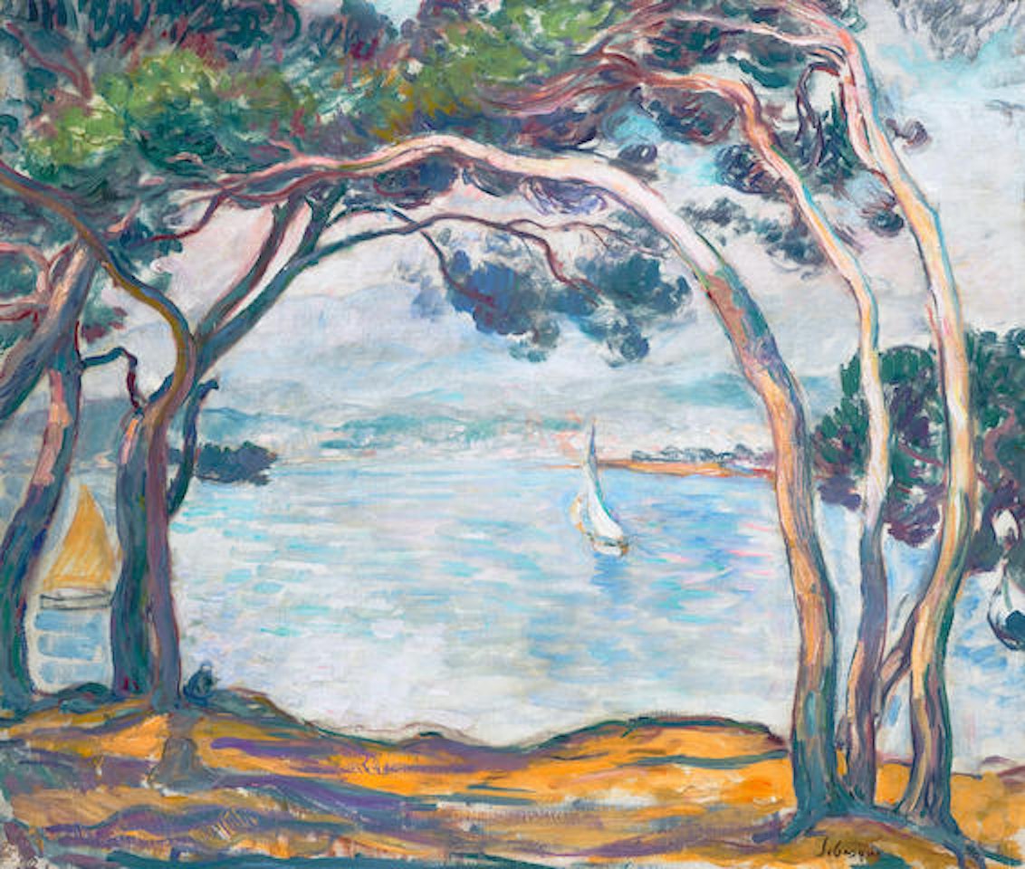 Bords de mer près d'Antibes by Henri Lebasque